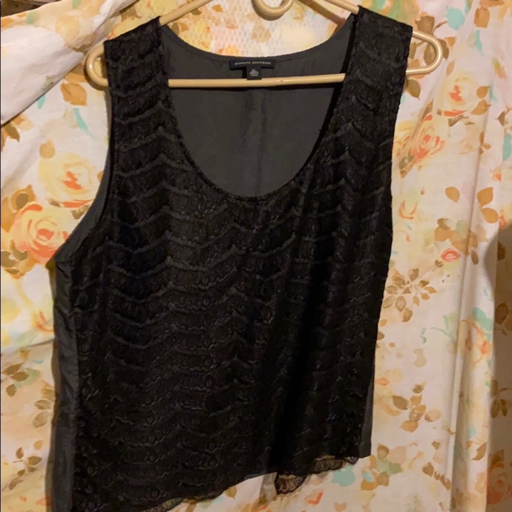 Dressy black top